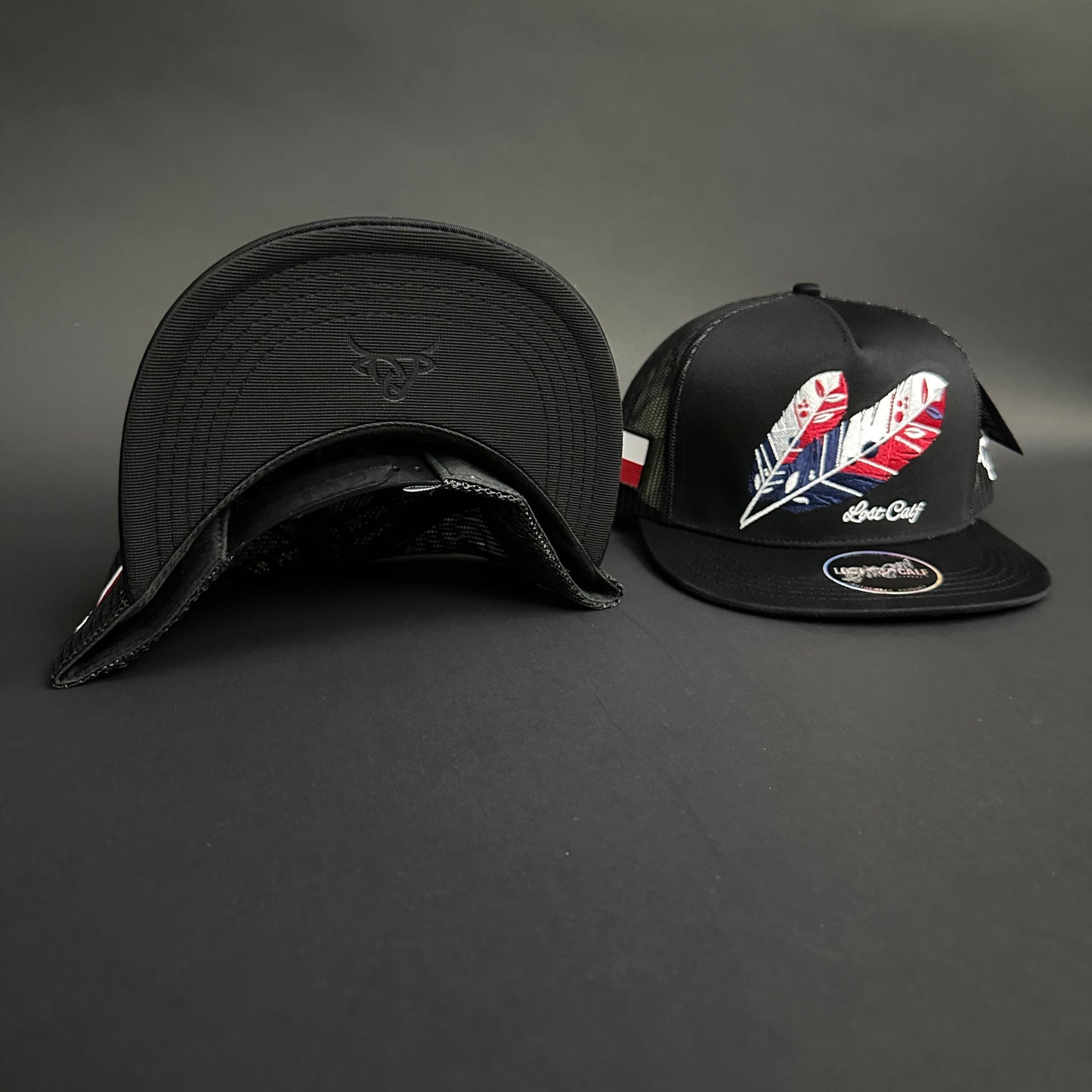 Tx Flat Bill Feather SnapBack