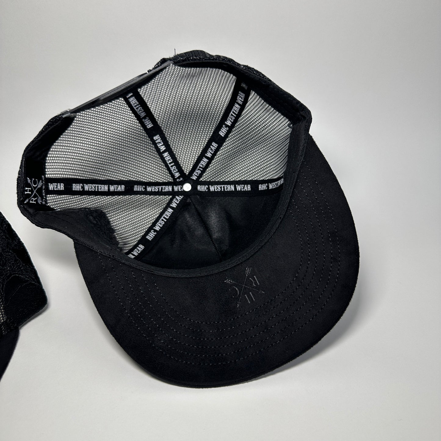 Dios Por Delante RHC Black Midnight Rosary Flat Bill SnapBack