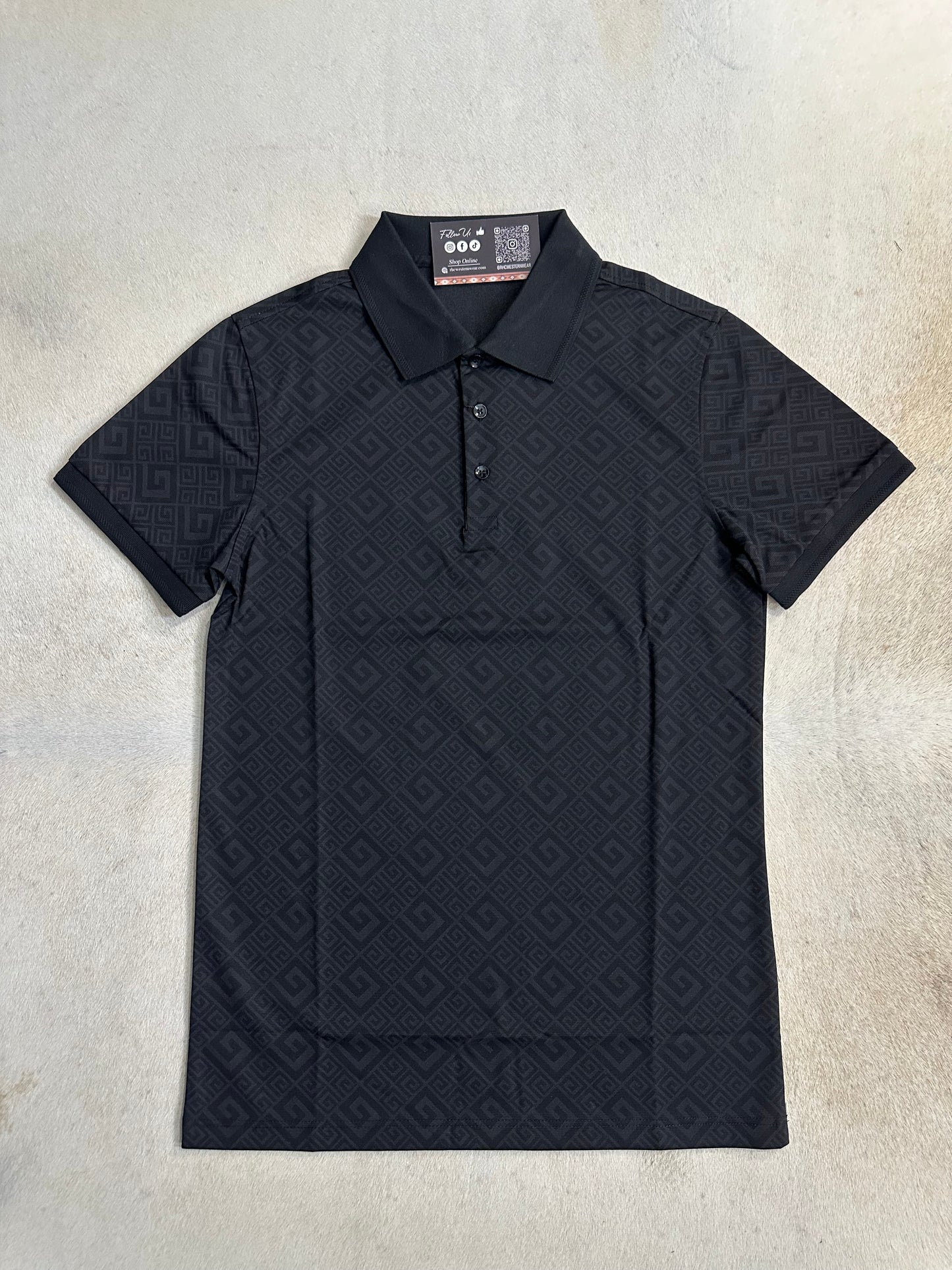 Omar Black Polo 2212