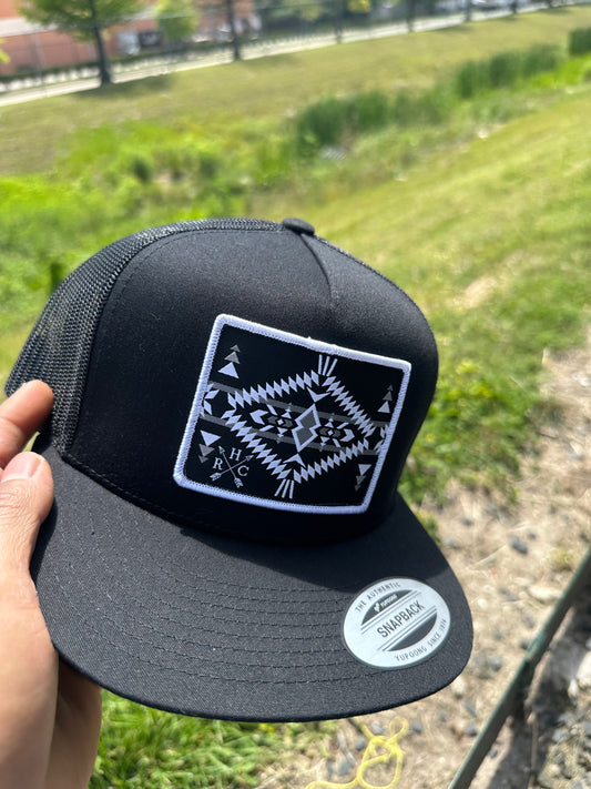 RHC Black Snapback