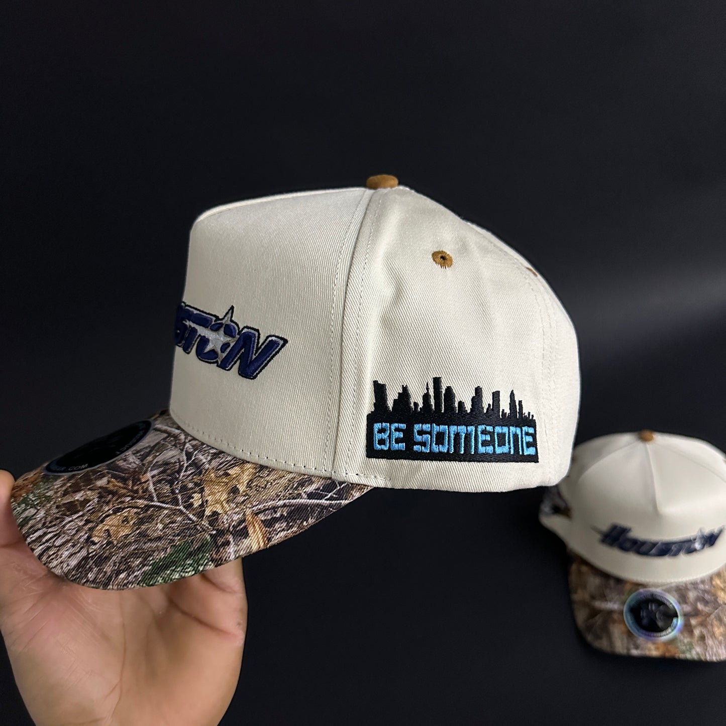 HoustonHeritage Camo SnapBack Hat