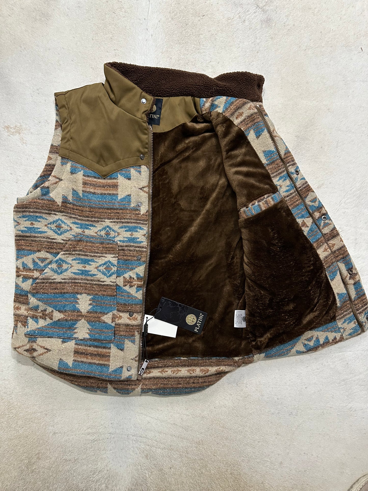 Camel Blue Vest