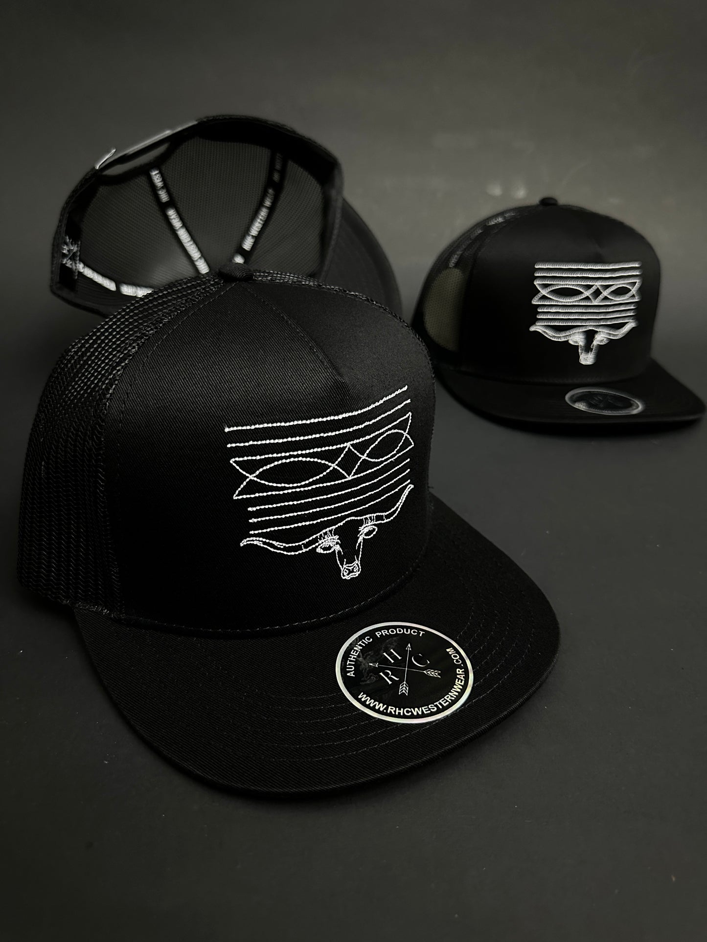 Angus Long Horn Bull SnapBack