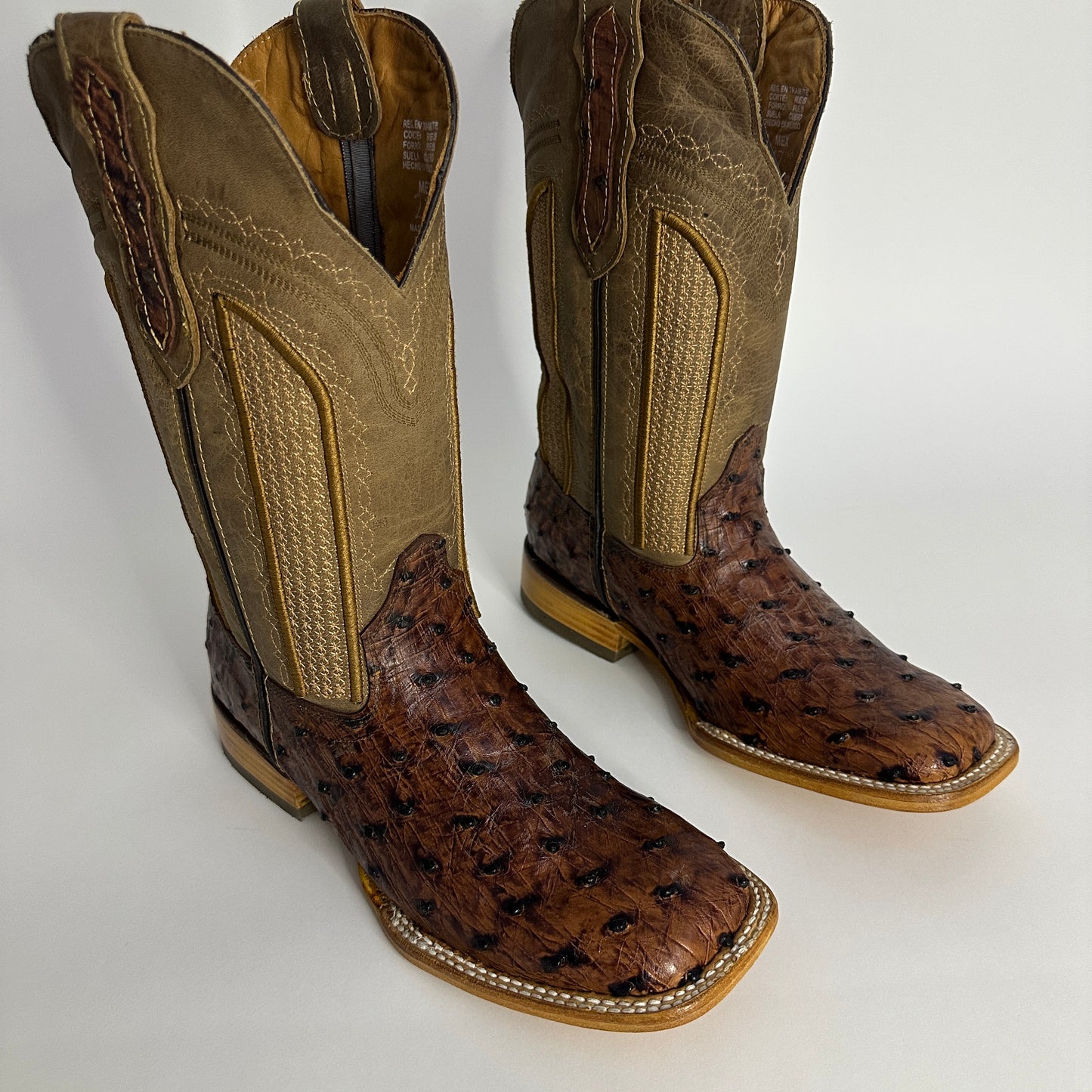 Brown Swiss Men CowBoy Boots