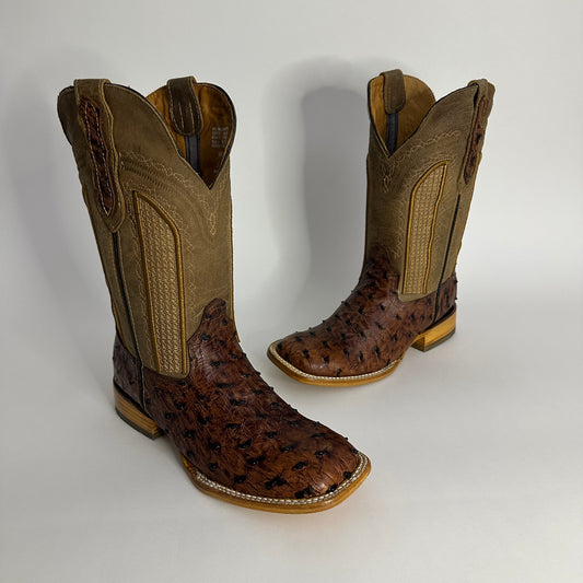 Brown Swiss Men CowBoy Boots