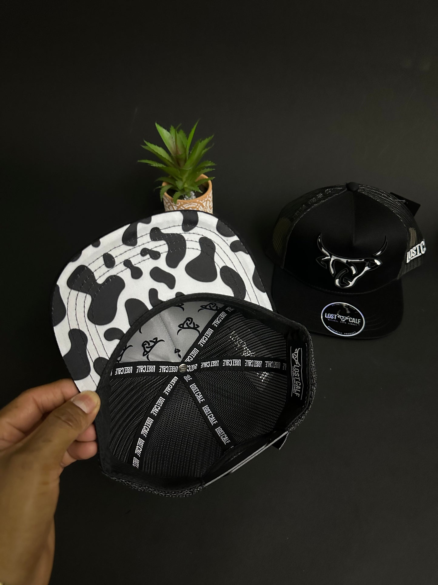 Lost Calf Cowprint Niño SnapBack