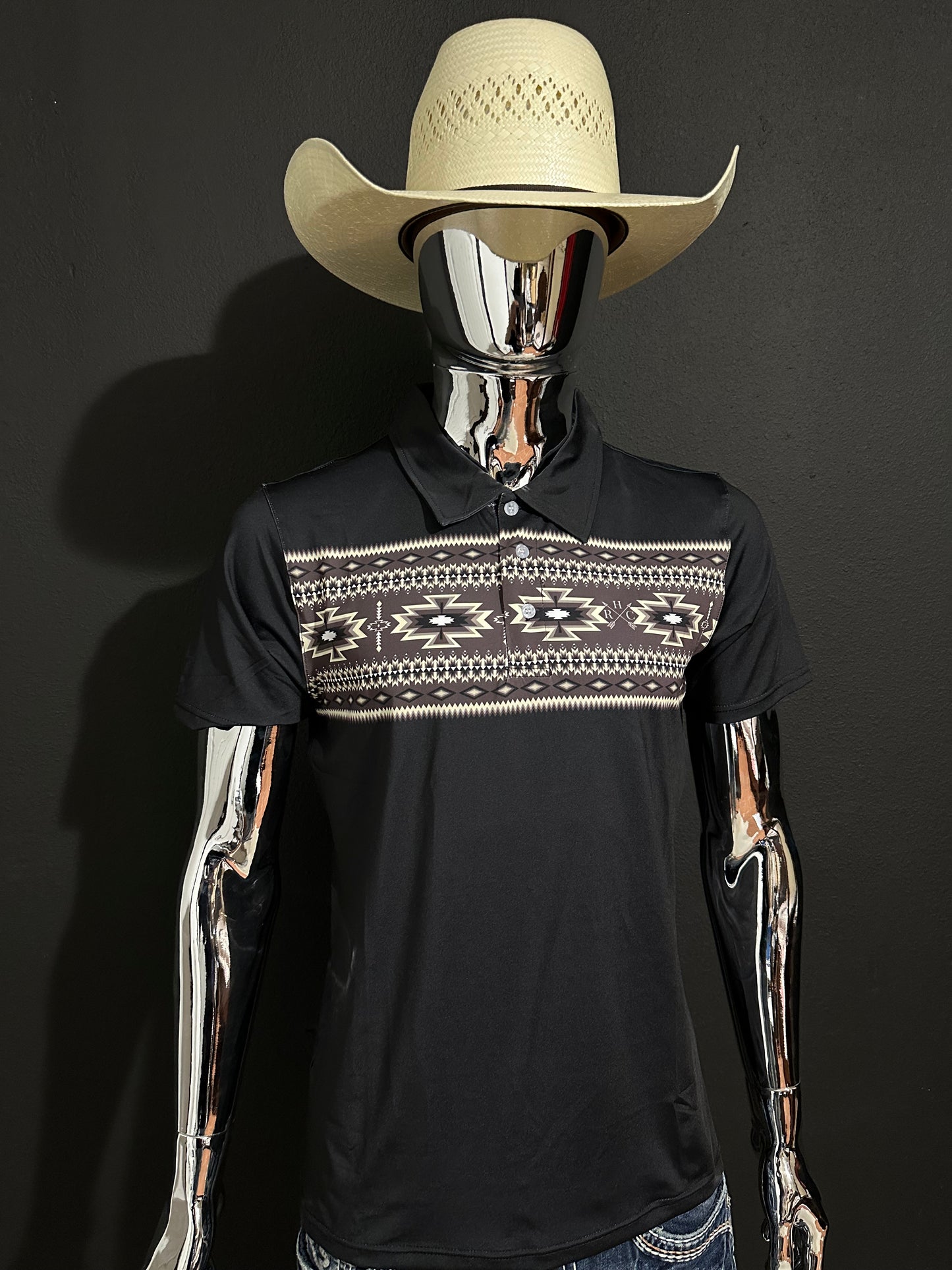 Hugo Dry Fit Aztec Polo