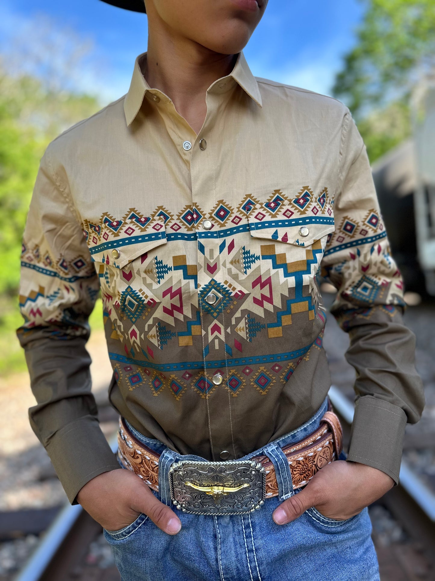 Tyler Aztec Long Sleeve-9586