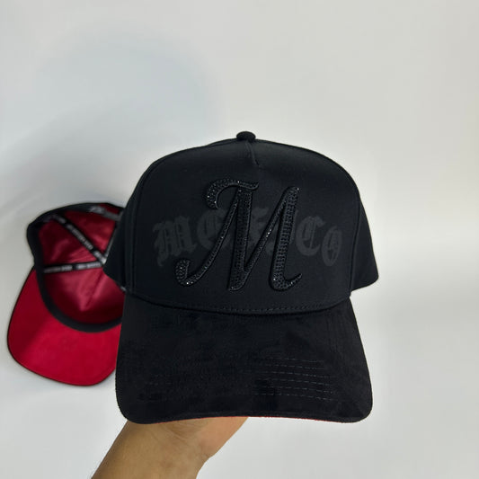 Mexico Black Out Snap Back Hat