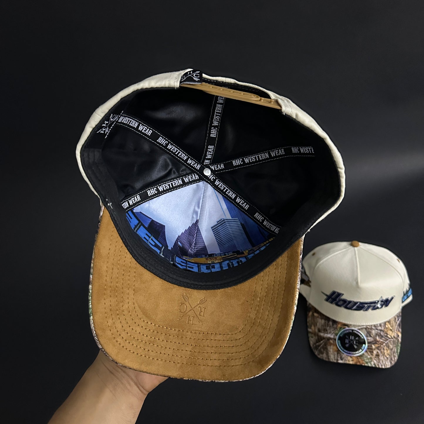 HoustonHeritage Camo SnapBack Hat