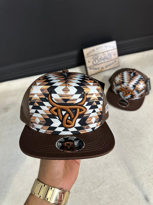 Copper Lost Calf Snapback