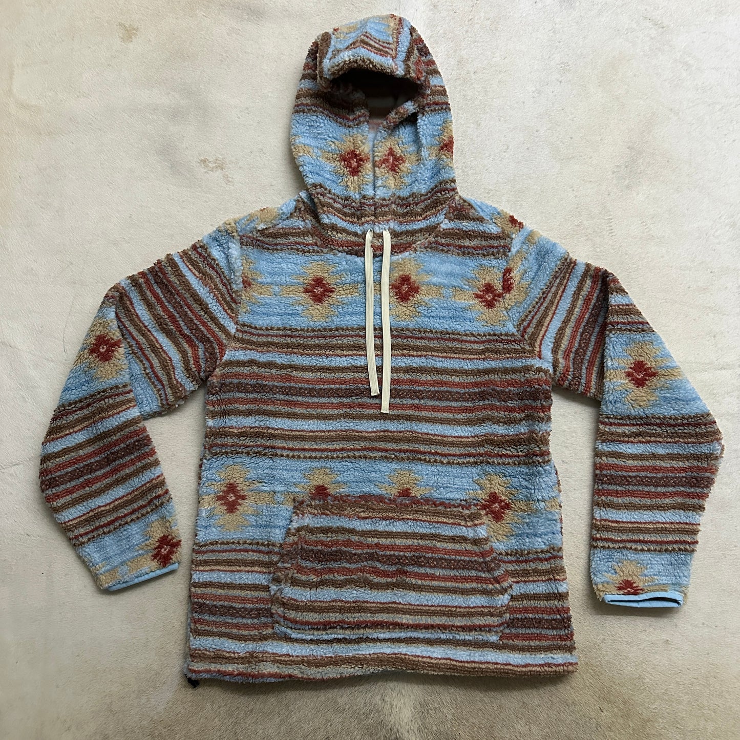 Tan Men’s Aztec Print Pull Over