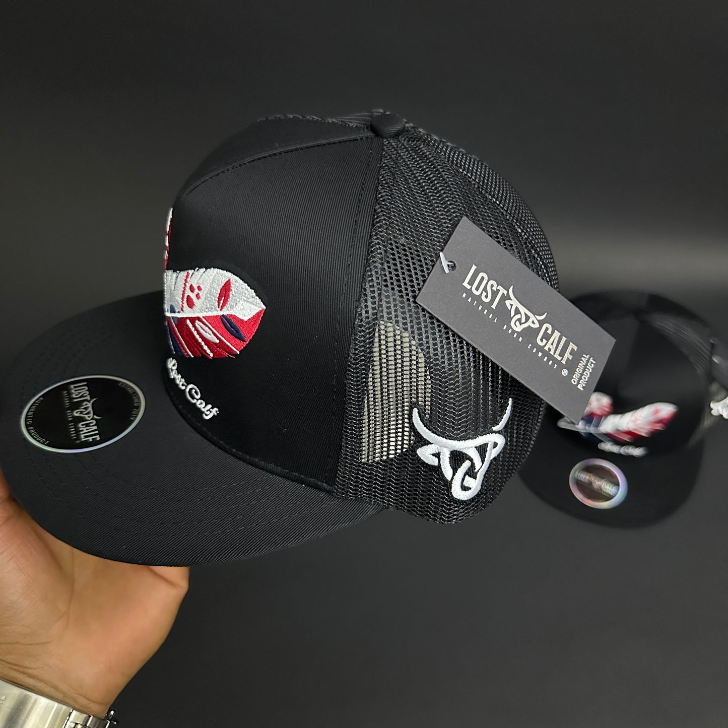Tx Flat Bill Feather SnapBack