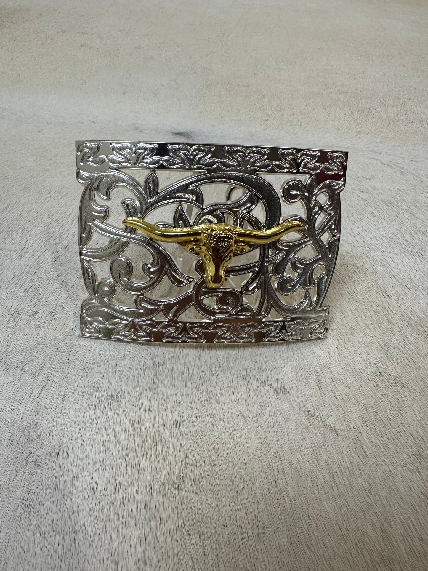 Vintage LongHorn Belt Buckle