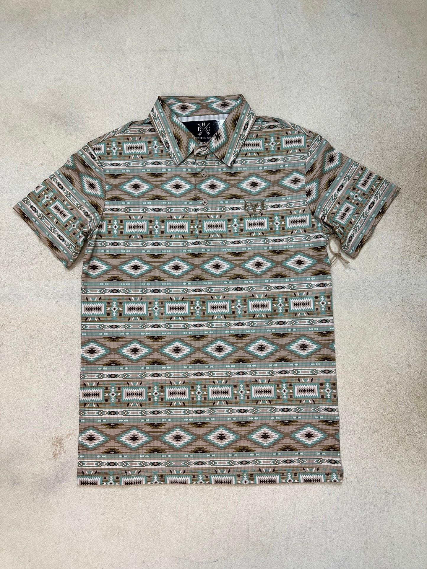 Madison Dry Fit Aztec Polo 10164