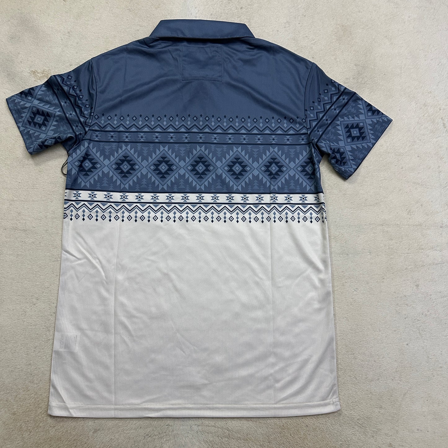 Jairo Modern Fit Performance Fabric Aztec Polo-11452