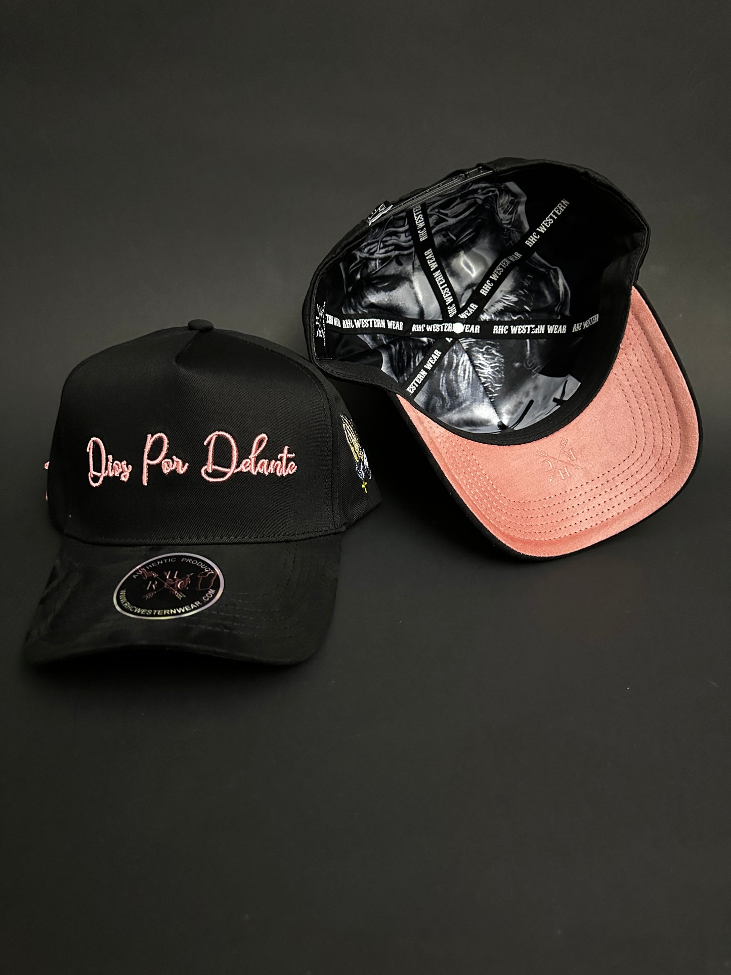 Pink / Black Dios Por Delante SnapBack