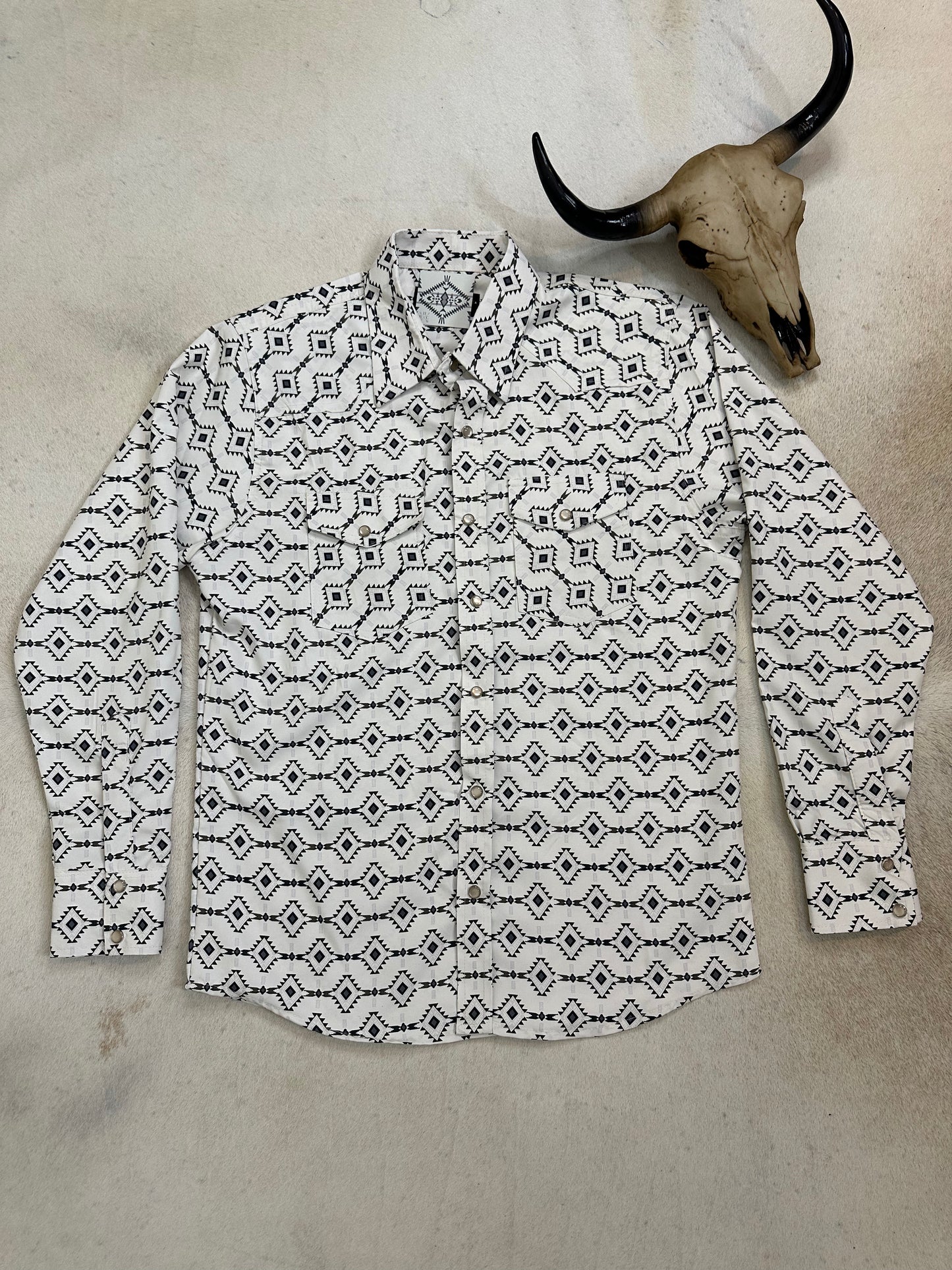 White Az Long Sleeve Style-254