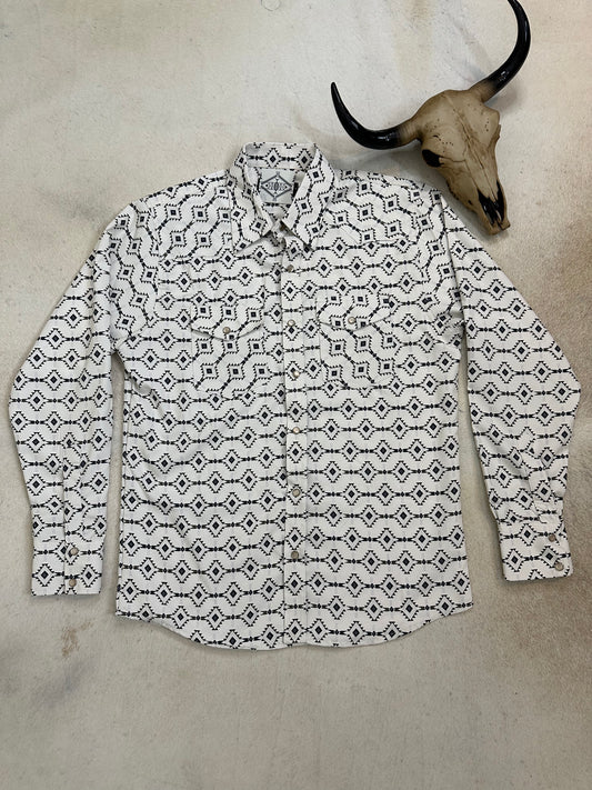 White Az Long Sleeve Style-254